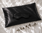 Veillora Silk Sleep Bundle | Pillowcase, Mask & Bonnet Set