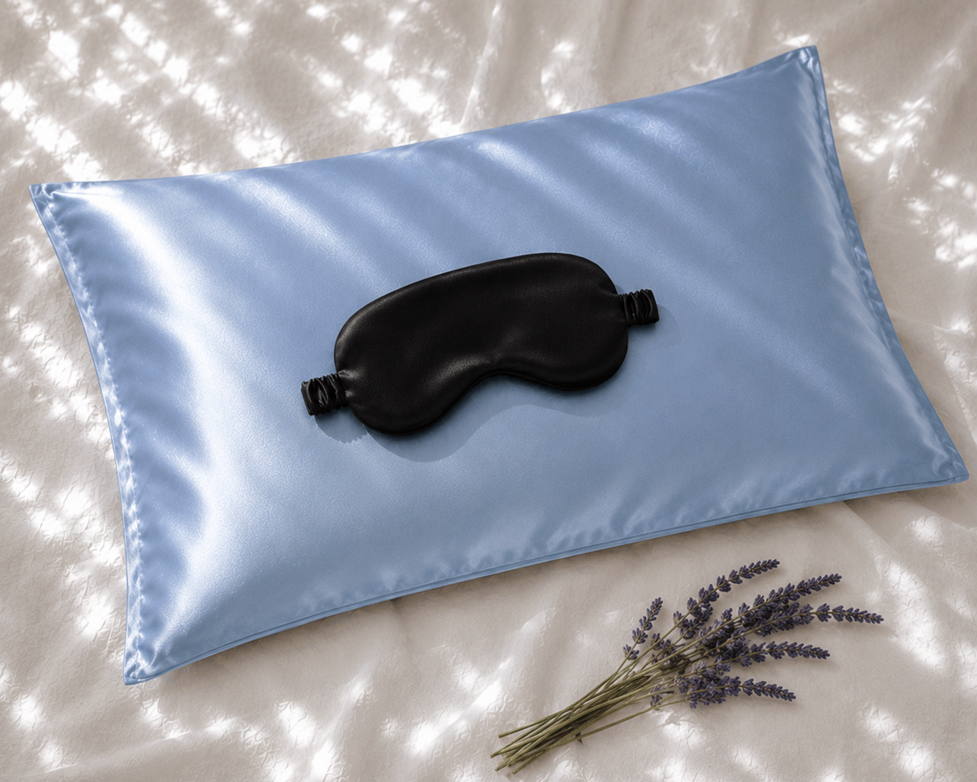 Veillora Silk Sleep Bundle | Pillowcase, Mask & Bonnet Set